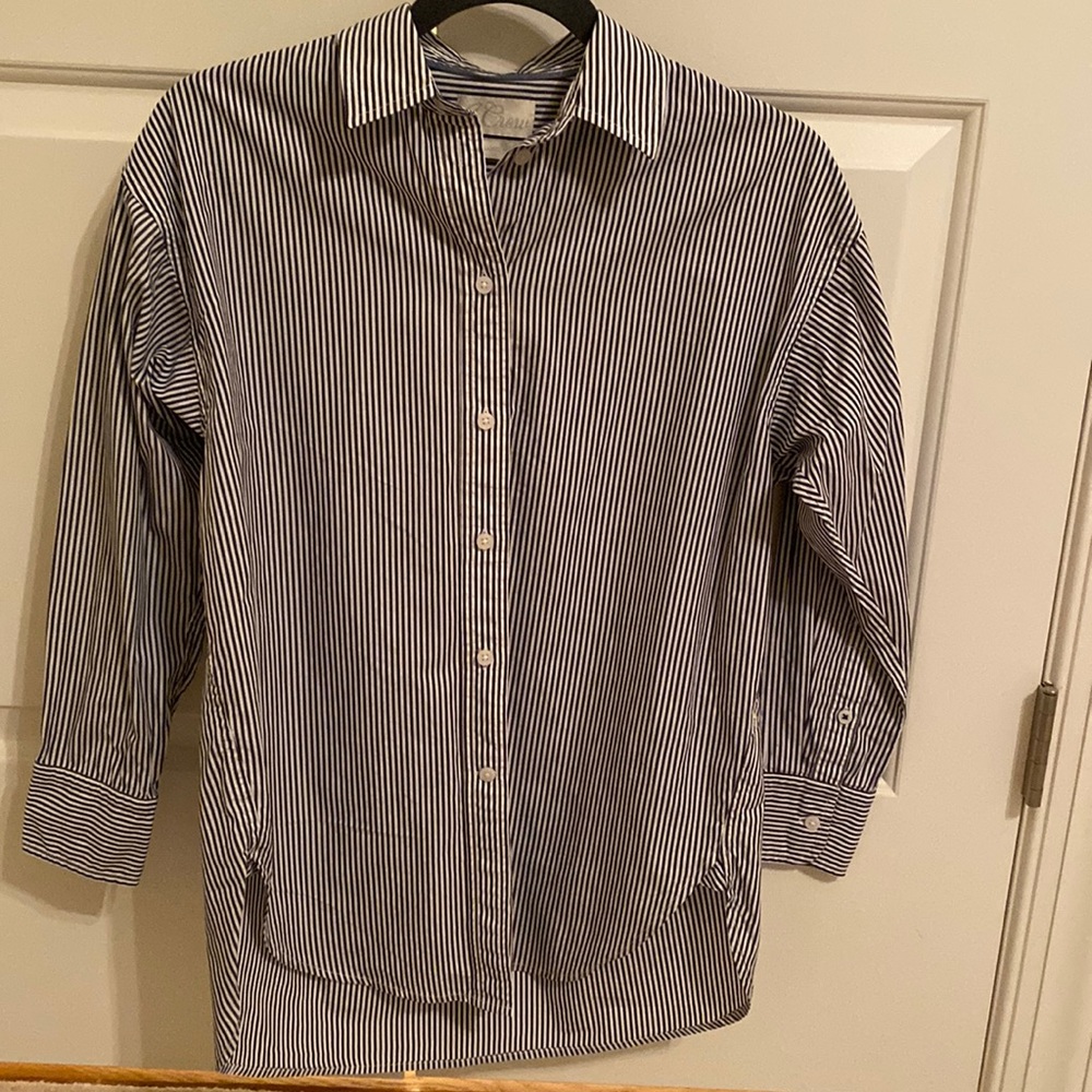 J Crew Relaxed Fit Button Down Shirt- purchased Fall 2022